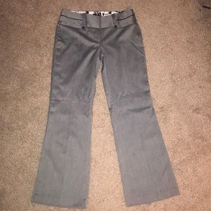 Gray dress pants